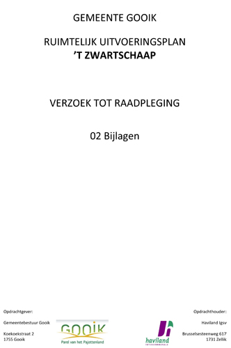 Kaft van RUP 't Zwartschaap